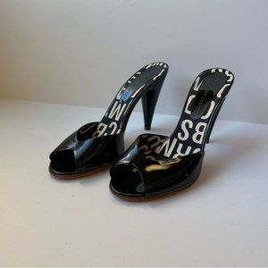 Marc By Marc Jacobs Black Heel Sandals Size 39